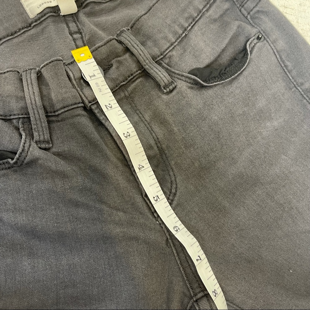 FRAME Denim Black Jeans Le Skinny Size 26 - Picture 9 of 10